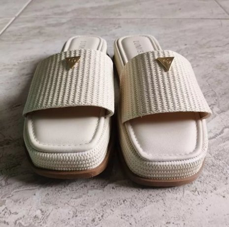 Tamanco Feminino Lumiss Sandália Flatform Juta