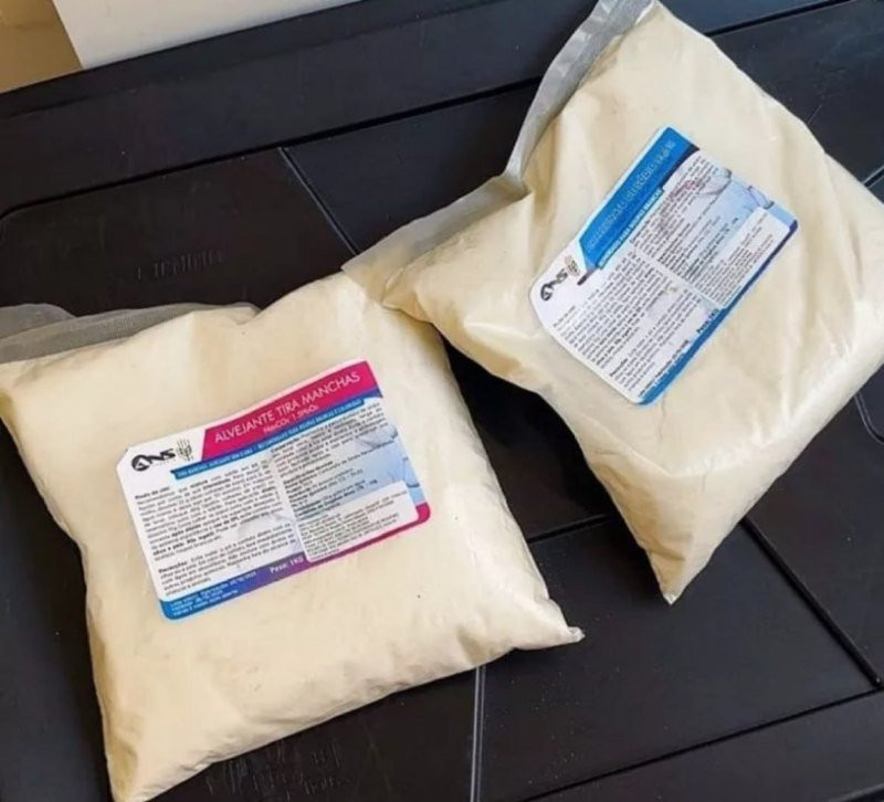 Alvejante 1kg + Percarbonato de Sódio 1kg