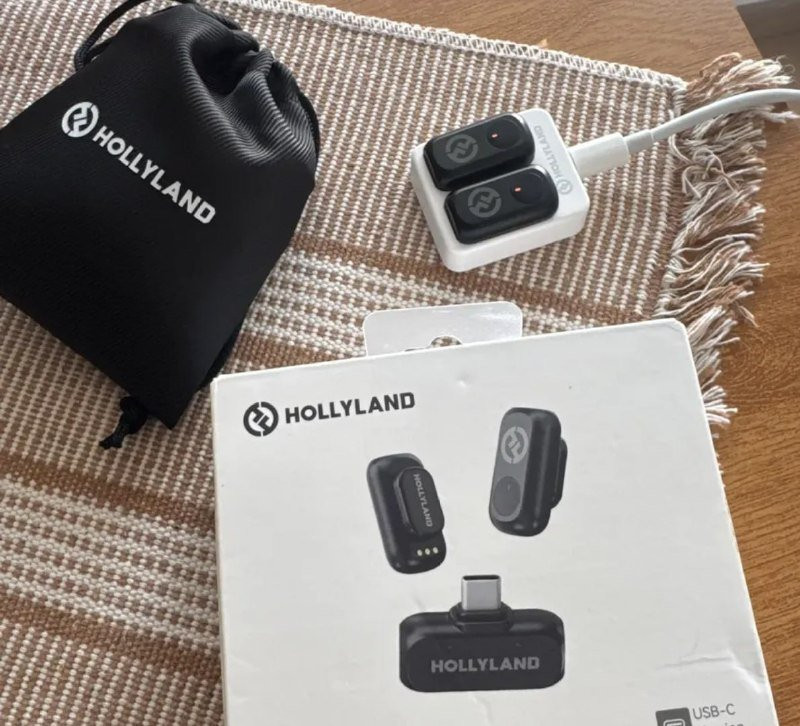 Microfone Lark A1 Hollyland Mini Usb-c