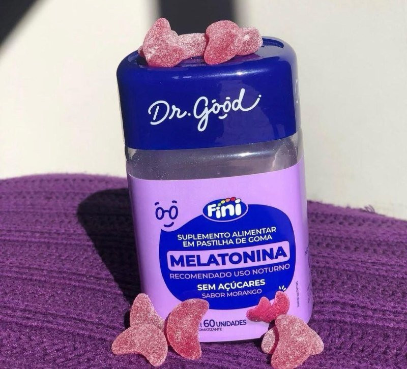 Melatonina Em Gomas Fini Dr Good
