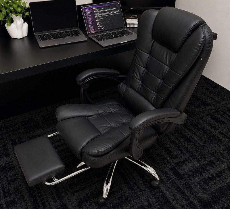 Cadeira Executiva Sweet Studio Ergonômica Preta