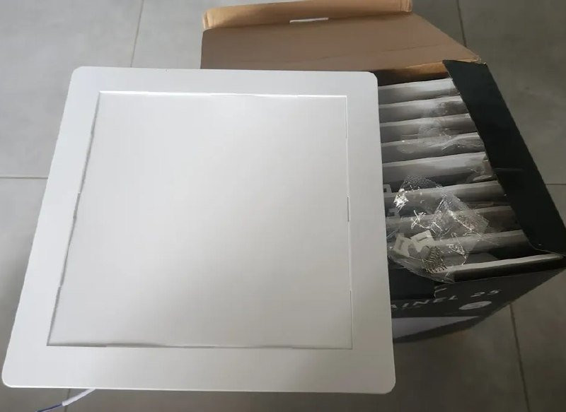 Kit 10 Painel led Plafon Embutir 18w 6500k