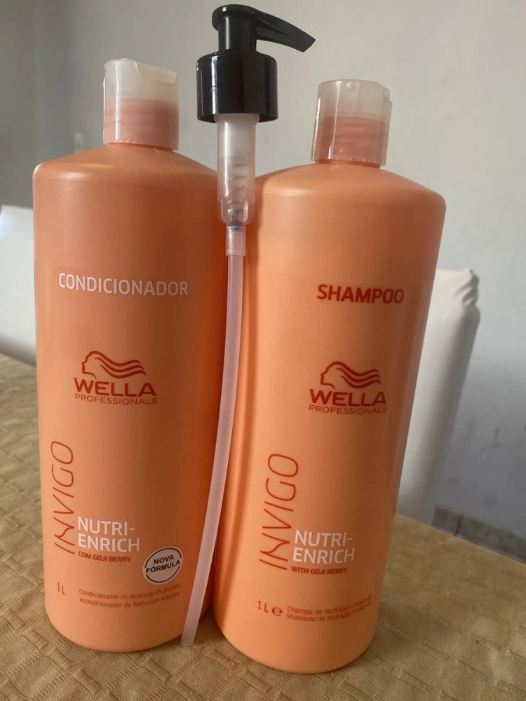 Kit Wella Invigo Nutri Enrich Shampoo Cond
