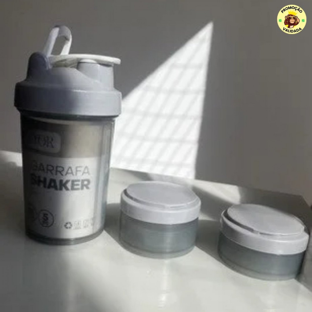 Coqueteleira shaker 3 em 1 - 650ml