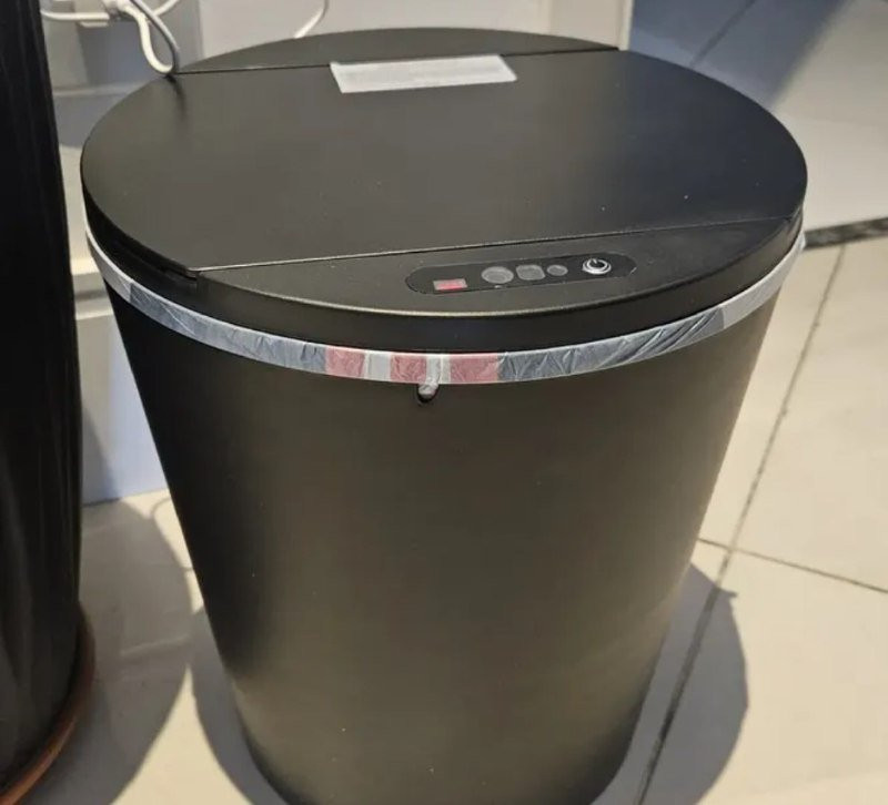 🗑️ Lixeira Automática com Sensor e Recarregável 16L