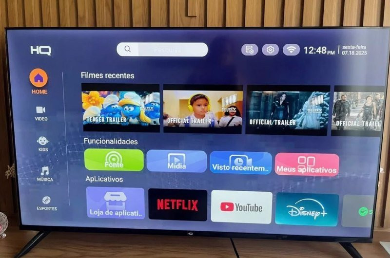Smart TV HQ 55 QLED 4K UHD