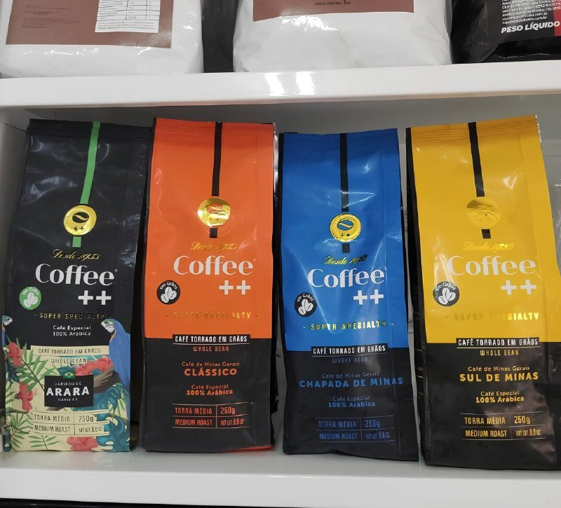 Kit 4 Cafés Especiais em Grãos Coffee+