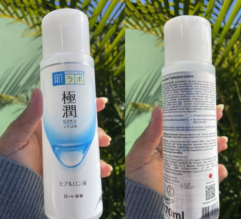 💧 Hada Labo Gokujyun – Loção Hidratante com Ácido Hialurônico, 170ml