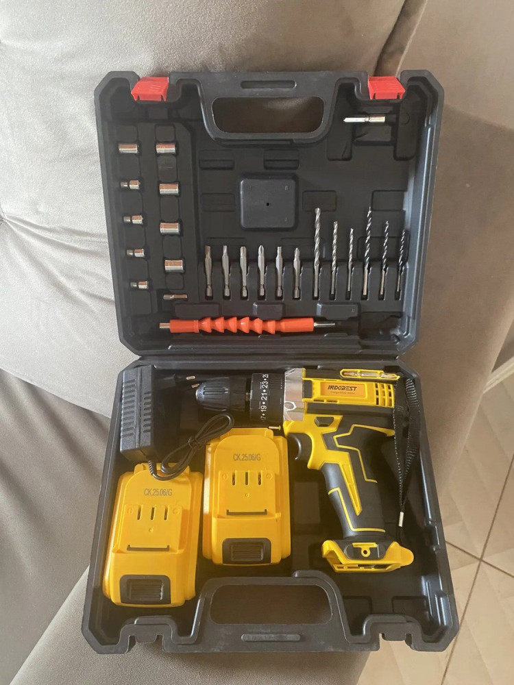 Parafusadeira Furadeira Sem Fio 340W 1550rpm