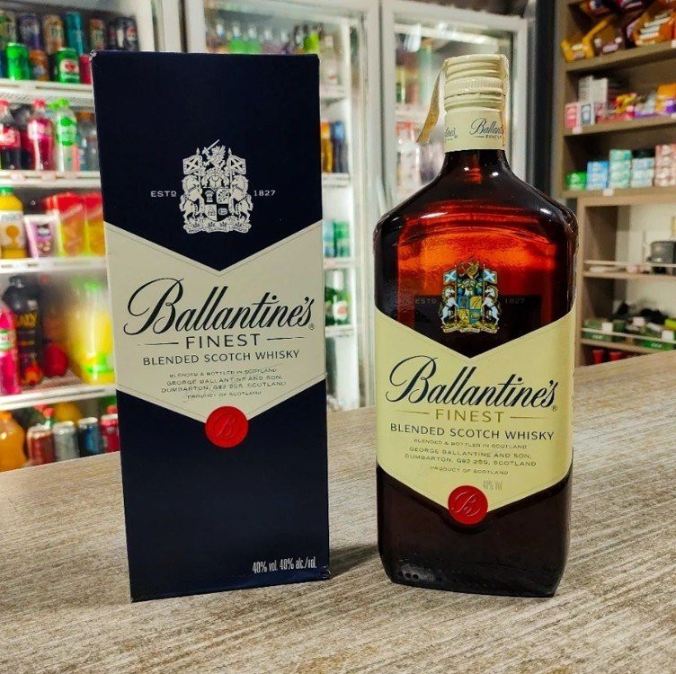 Whisky Ballantine's Finest Blended Escocês 750ml