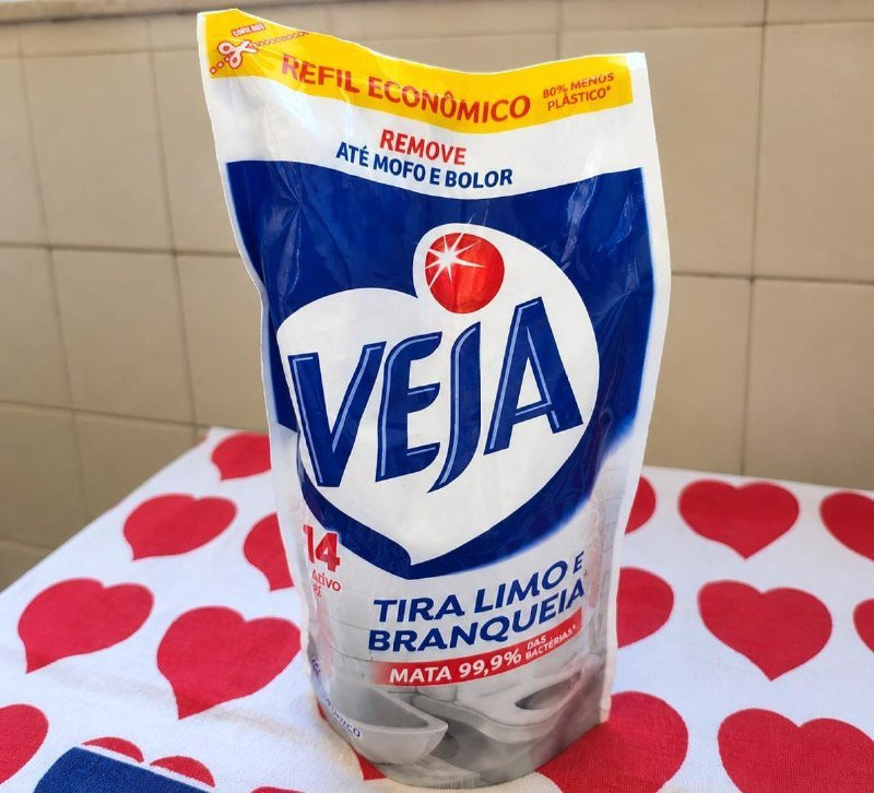 Refil Veja X14 Limpador Tira Limo 400ml
