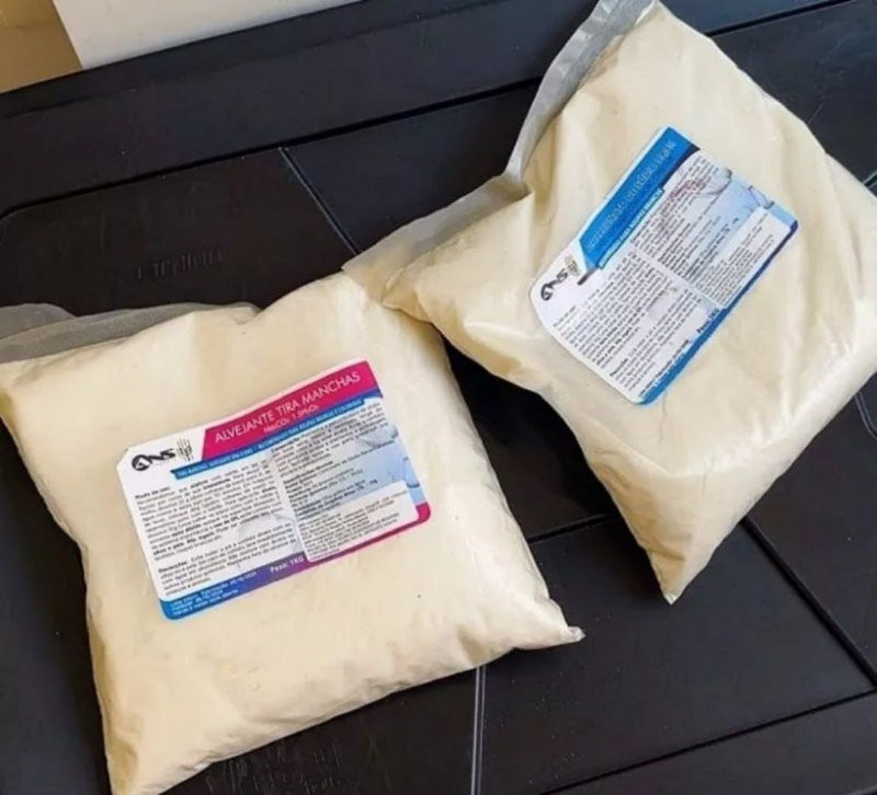 Tira Manchas Alvejante 1kg + Percarbonato de Sódio 1kg