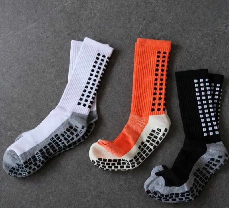 Kit 3 Pares Meia Antiderrapante Esportiva