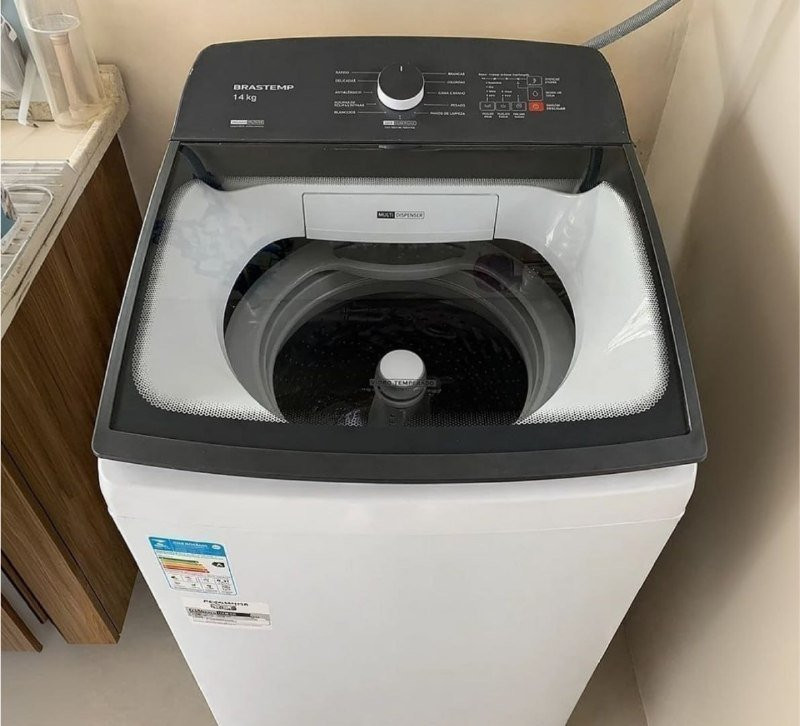 Máquina de Lavar 14Kg Smart Sensor Ciclo Brastemp
