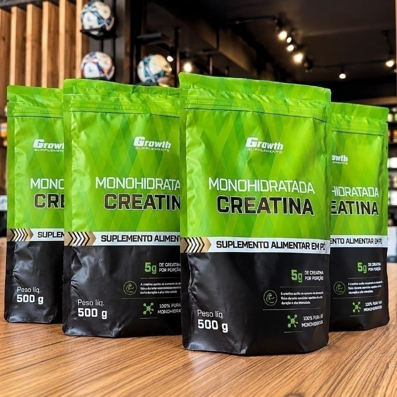 Growth Supplements Creatina 500g Pouch