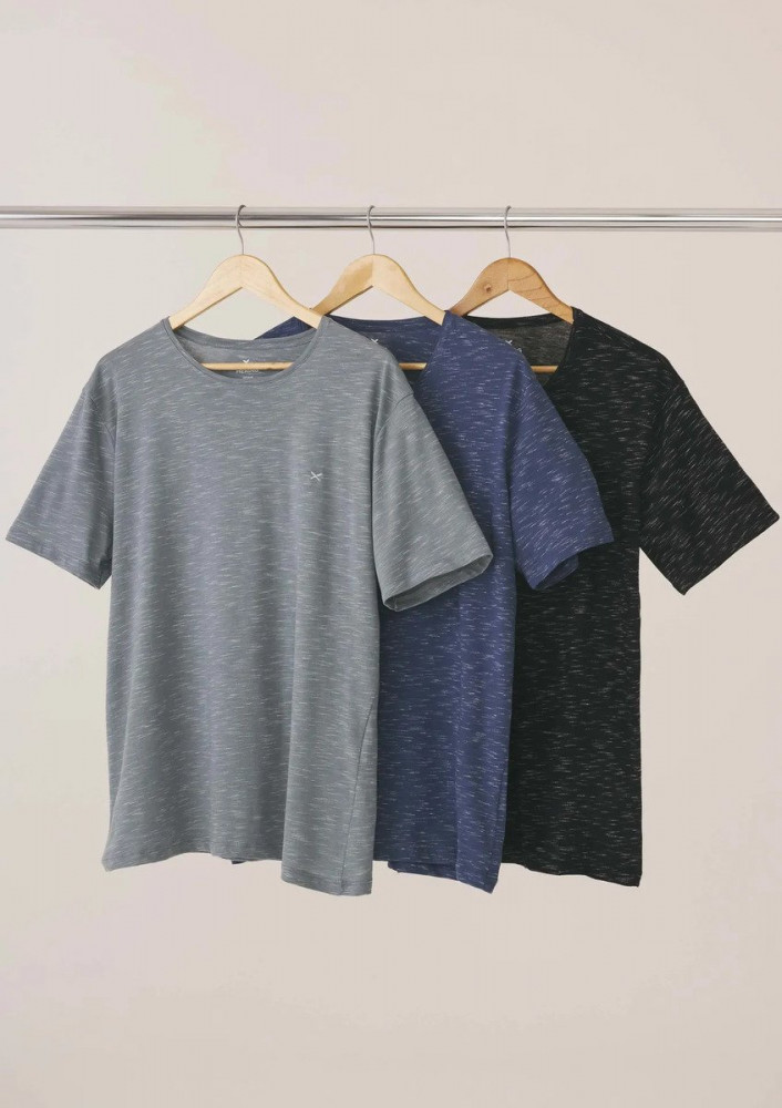 Kit 3 Camisetas Básicas Masculinas Hering