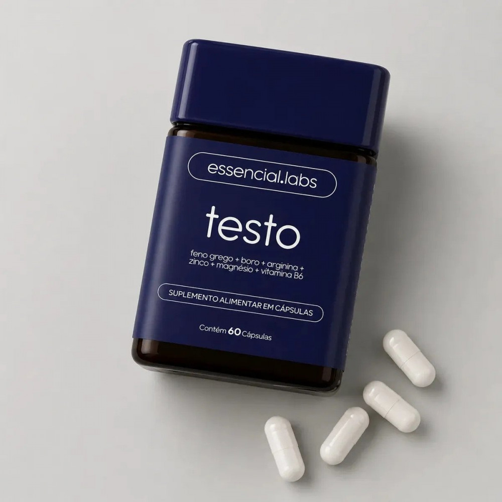 Testo Essencial Feno Grego Boro Arginina ZMA