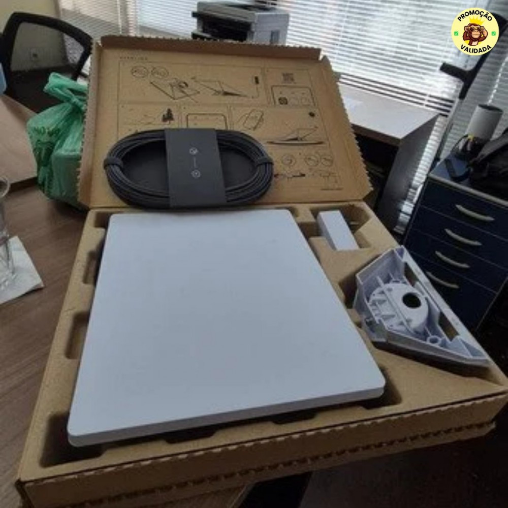 Antena de Internet via satélite Starlink MINI