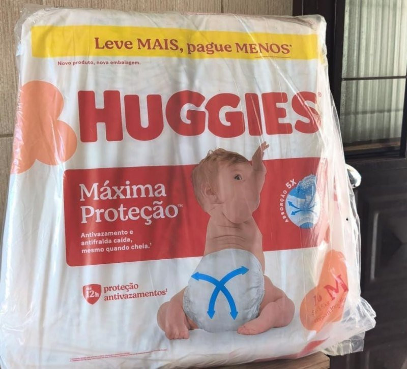 👶 Fralda Huggies Supreme Care M 196 Un