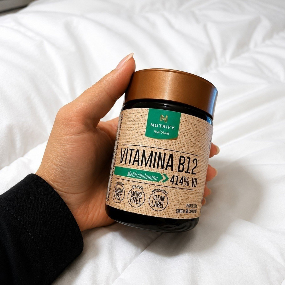 B12 Metilcobalamina 414% 60caps Nutrify