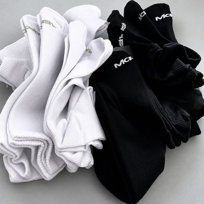 Kit com 10 Pares Meia Invisível Soquete Mash