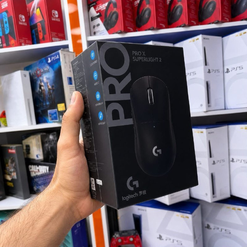 Mouse Gamer Sem Fio Logitech G Pro X Superlight