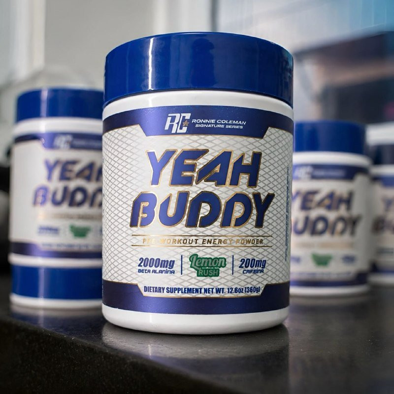 Pré Treino 360g Yeah Buddy Ronnie Coleman Lemon Rush