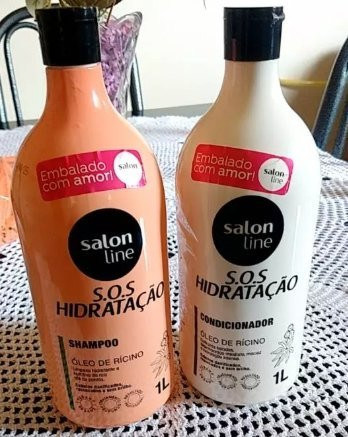Kit Hidratação Óleo de Rícino Shampoo e Condicionador