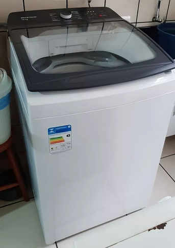Brastemp 18kg Branca BWF18AB TM/Antibolinhas