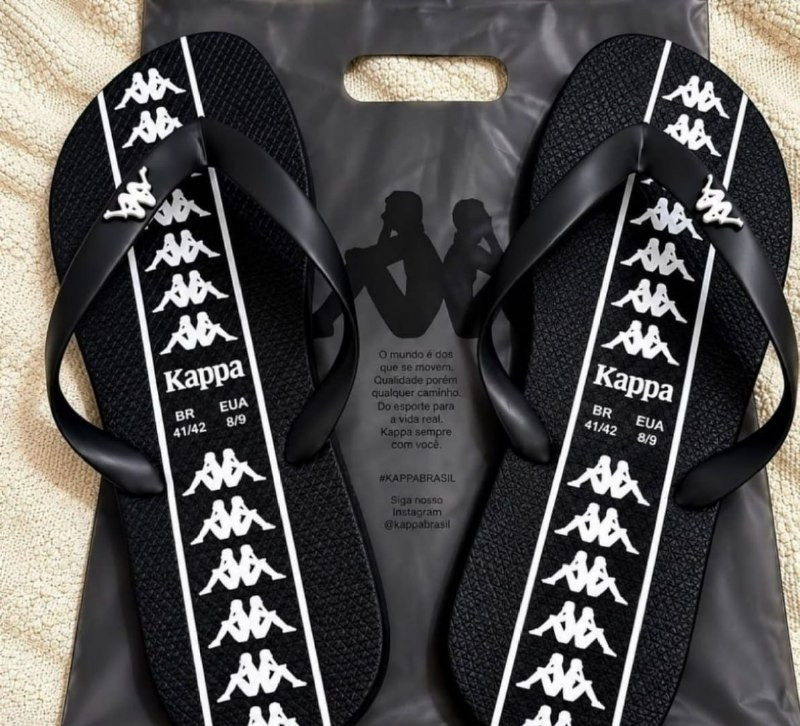 Chinelo Kappa Beach Adulto (3 Cores)