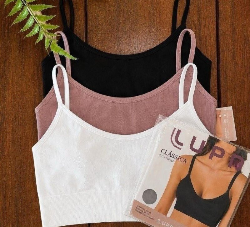Top Lupo Loba Fitness Confortável