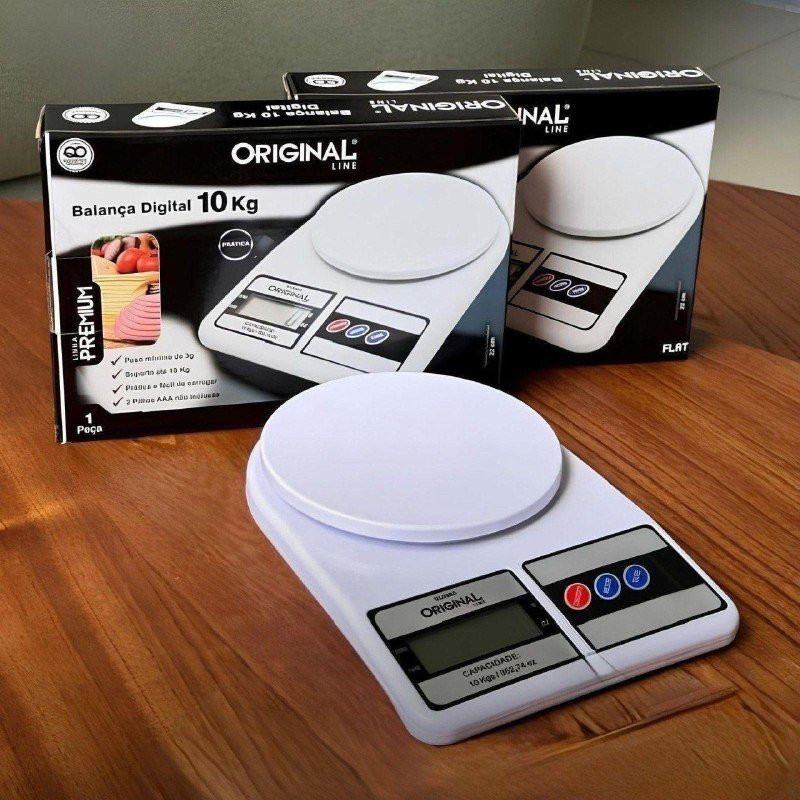 ⚖️ Balança Digital Cozinha 10kg
