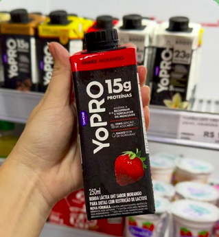 YoPRO Morango 15g Proteínas 250ml