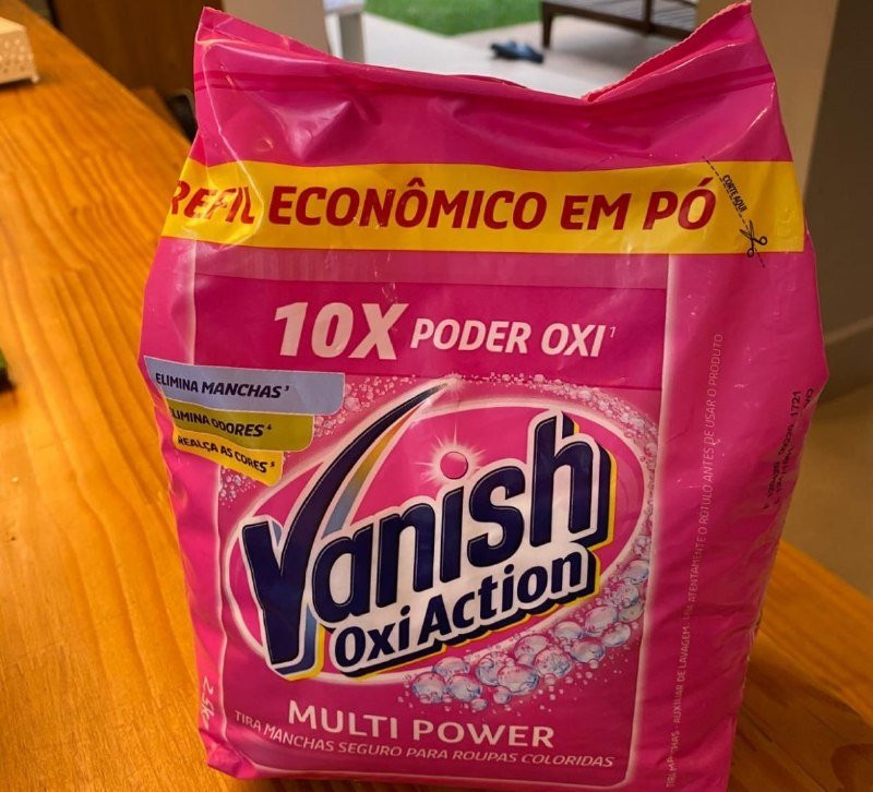 Vanish Tira Manchas Em Pó Oxi Action, 2,5Kg