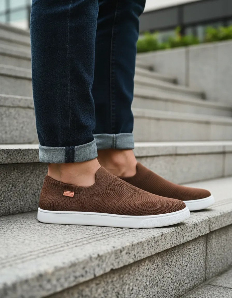 Tênis Feminino Slip On Anacapri Marrom 38