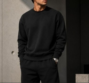 Kit 2 Blusa Moletom Masculino Gola Redonda