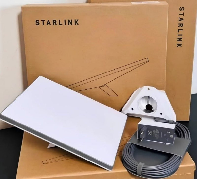 Antena de Internet via Satélite Starlink Mini