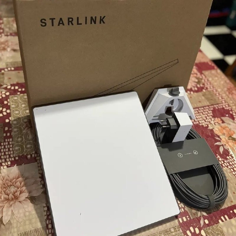 Kit de Internet Via Satélite Starlink Mini