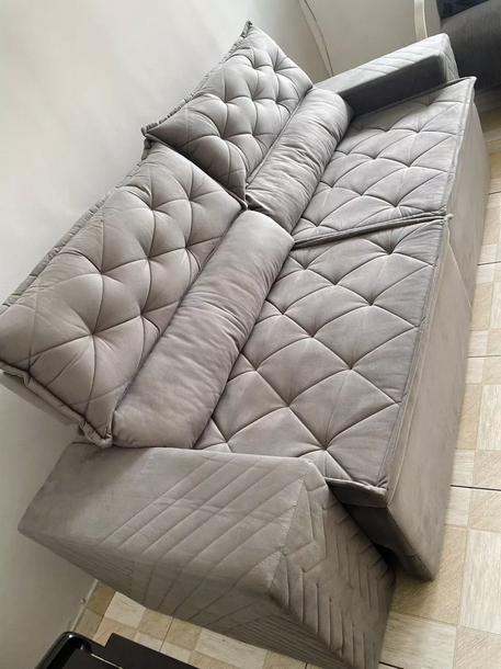 Sofá Retrátil Reclinável 2,30m Essence