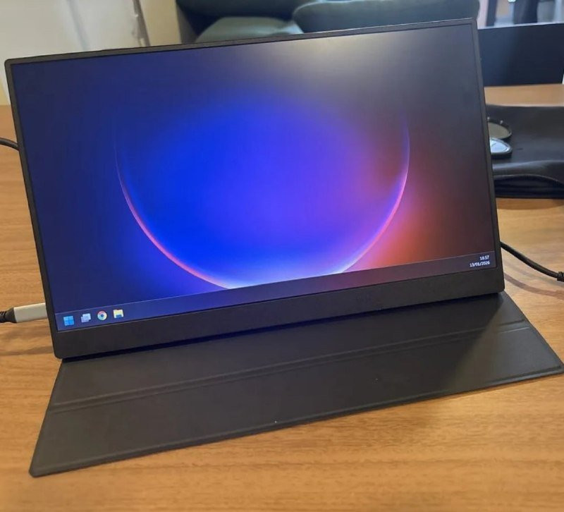 Monitor Gamer Portátil 15.6 1080p FHD IPS com HDMI USB