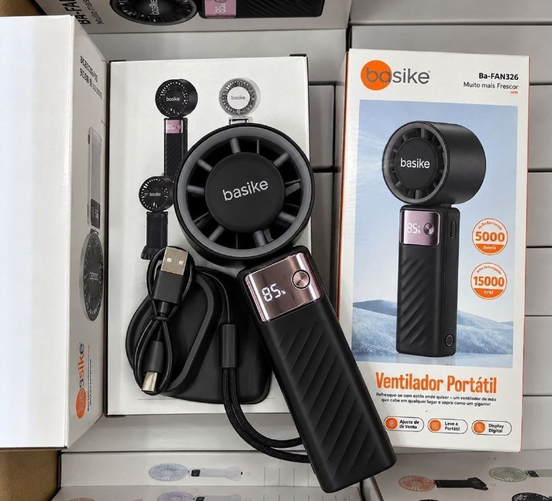 Mini Ventilador Portátil Turbo