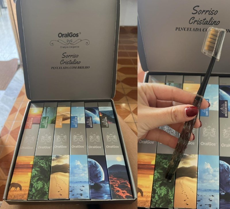 OralGos Escova de Dente Adulto Macia 6 Unidades