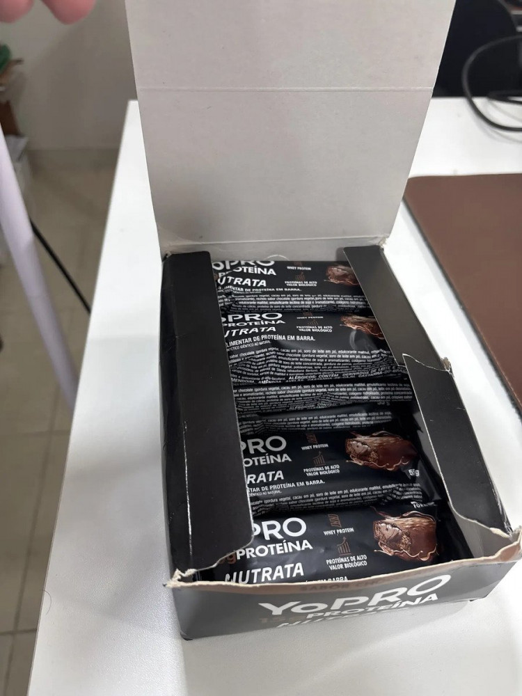 YoPro Bar 55g Display 12un Chocolate Nutrata