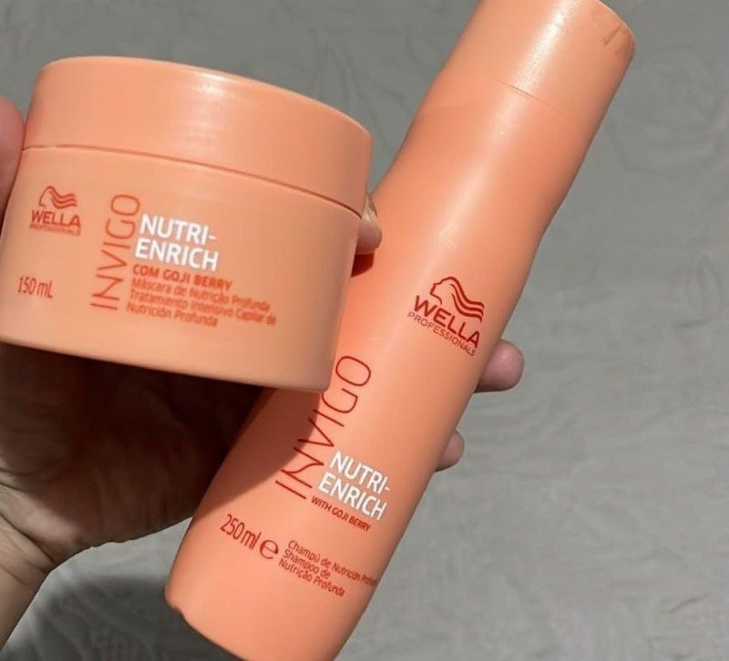 Kit Wella Invigo Nutri-Enrich (Shampoo 250ml e Máscara 150ml)