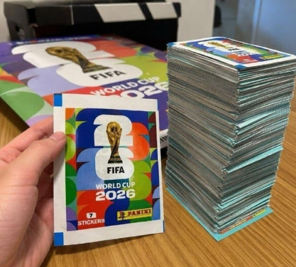 Copa do Mundo FIFA 2026 - Kit com 100 Envelopes