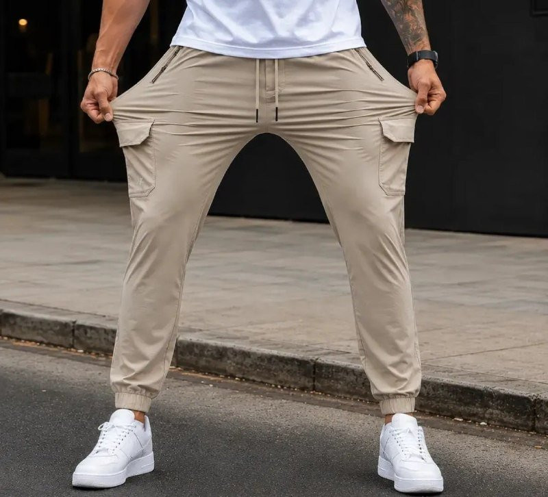 Calça Masculina C/ Elastano Esportiva