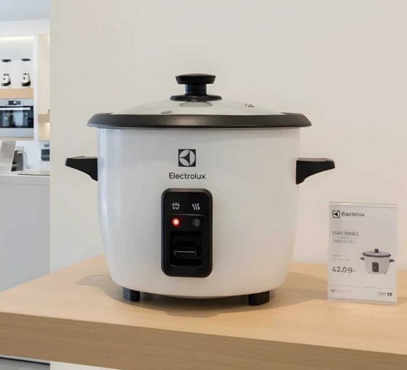 Panela Elétrica Electrolux de Arroz 1,3L 7 xícaras 220V