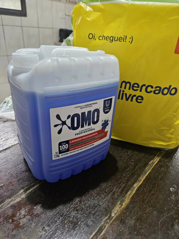 OMO Lava Roupas Líquido 7L