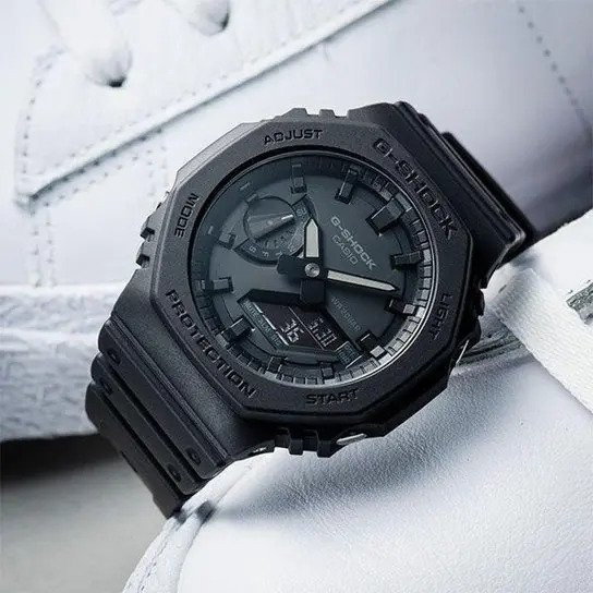 Casio G-Shock Carbon GA-2100-1A1DR Preto