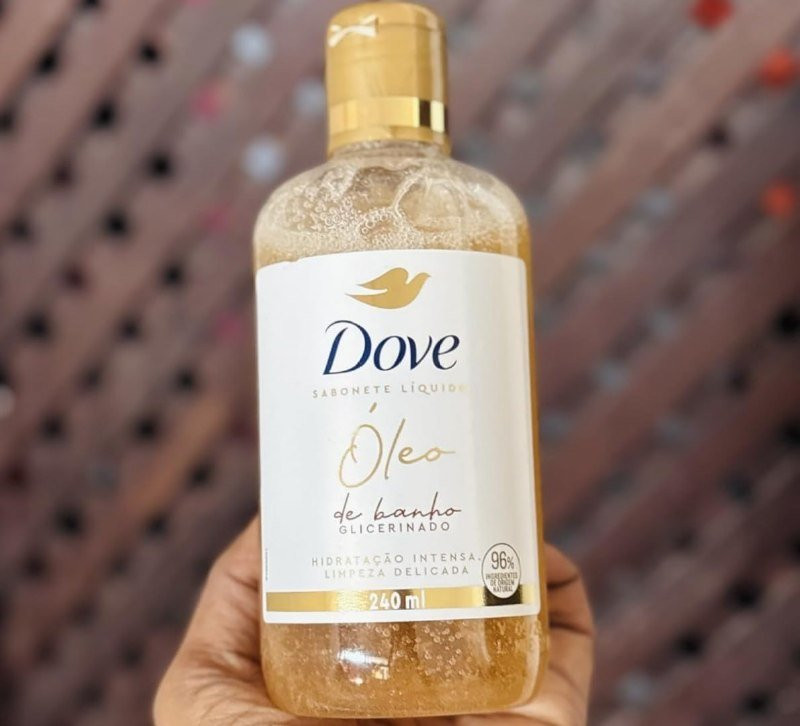 Dove Óleo de Banho Hidratação Intensa e Limpeza Delicada 240ml